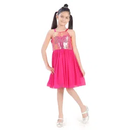 Tiny Girl Girls Shoulder Straps Fit & Flare Dress-picture-12