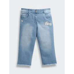 Tiny Girl Girls Skinny Fit Mid-Rise Light Fade Embellished Stretchable Jeans-picture-38