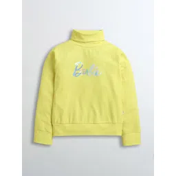 Tiny Girl Girls Typography Printed High Neck Sweatshirts-picture-26