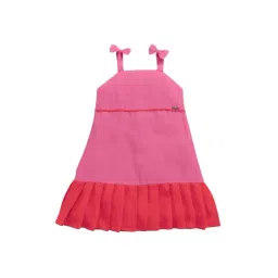 Tiny Girl Hot Pink Barbie Printed Midi Dress-picture-22