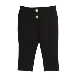 Tiny Girl Kids Black Regular Fit Capri-image-35