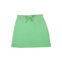 Tiny Girl Kids Green Regular Fit Skirt-picture-32