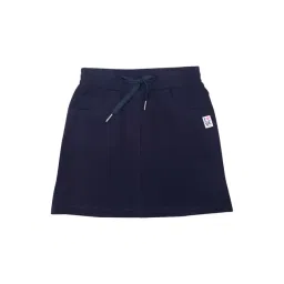 Tiny Girl Kids Navy Regular Fit Skirt-picture-27