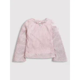 Tiny Girl Peach Printed Top-picture-22