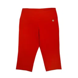 Tiny Girl Red Solid Capris-picture-38