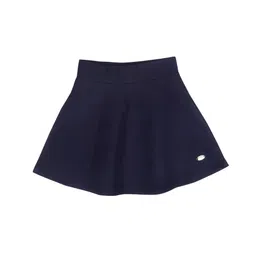 Tiny Girl Solid Skirt - Navy Blue-picture-28