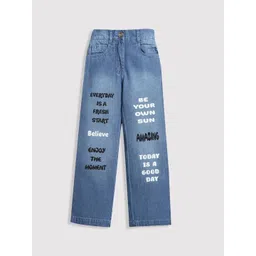 Tiny Girl Wide Leg Light Fade Jeans-picture-14