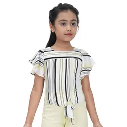 Tiny Girl Yellow Striped Top-picture-26