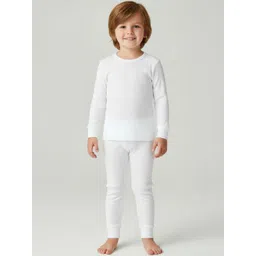 TINY HANDS Kids Cotton Round Neck Thermal Set-picture-25
