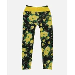 tiny hug Girls Floral Print Ankle-Length Leggings-picture-15