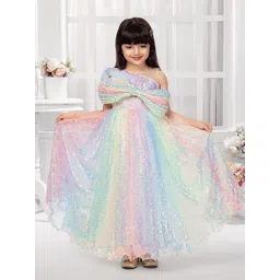 Tiny Kingdom Embellished Print Net Maxi Dress-picture-33