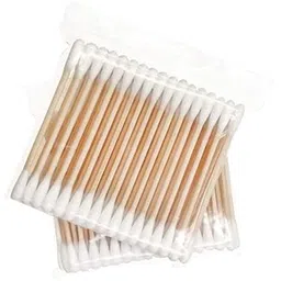 Tiny Stuffs (1000 PCS) 100% Pure Cotton Extra Soft Wooden Ear Buds Removing Ear Wax, Baby Care, Art & Craft - Ear Cleaning Eco Friendly and Biodegradable Wooden Cotton Earbuds-picture-19