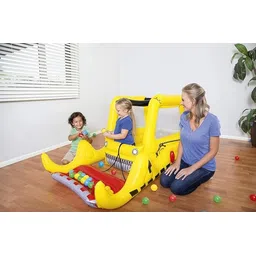 tiny tales Inflatable (IND*42) children's play center Bulldozer with balls Multicolor Inflatable Ball Pits-picture-16