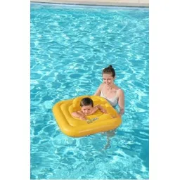 tiny tales inflatable (IND*94) Seat for swimming 76cm swimming pools Yellow With Free Pump Inflatable Swimming Safety Tube-picture-25