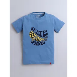 Tiny Toonzzz Boys Graphic Printed Round Neck Regular Fit T-shirt-picture-46