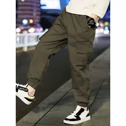 TIOR Boys Classic Pleated Cargos Trousers-picture-49