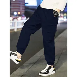 TIOR Boys Classic Pleated Cargos Trousers-picture-43