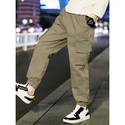 TIOR Boys Classic Pleated Cargos Trousers-picture-22