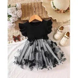 tior Girls Ribbed Round-Neck Fit & Flare Dress-picture-46