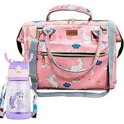 tip 'n' top Premium Baby Diaper Handbag with insulated bottle pockets with Baby Sipper Bottle - The Ultimate Combo-picture-30