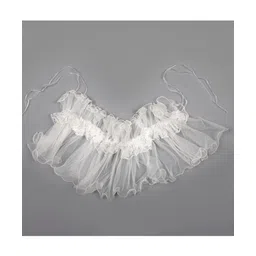 Tipy Tipy Tap Halloween Theme Ruffle Frilly Neck - White image 3