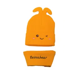 TIPY TIPY TAP Kids Self Design Beanie Woollen Cap With Neck Warmer-picture-36