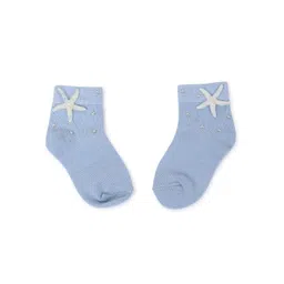 TIPY TIPY TAP Kids Star Fish Embellished Ankle-Length Socks image 2