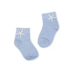 TIPY TIPY TAP Kids Star Fish Embellished Ankle-Length Socks image 1