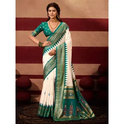 TIRA Ethnic Motifs Woven Design Sambalpuri Saree-picture-39