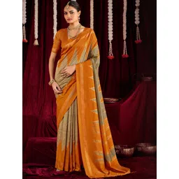 TIRA Woven Design Zari Silk Blend Handloom Fashion Saree-picture-31