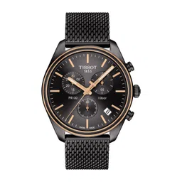 TISSOT Men Charcoal Grey PR 100 Chronograph Watch T1014172306100-picture-32