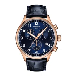 TISSOT Men Dial & Leather Straps Analogue Watch T1166173604200-picture-17