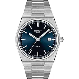 tissot PRX Blue Dial Men's Watch-T1374101104100 (Dial Blue, Silver Bracelet)-picture-31