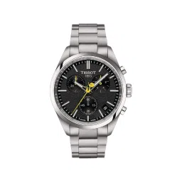TISSOT T1504171105100 PR 100 Tour de France Chronograph Watch for Men With Interchangeable Strap image 3