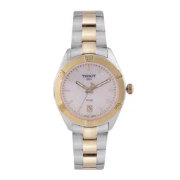 TISSOT Women Off-White PR 100 Sport Chic Swiss Analogue Watch T1019102211100-picture-33