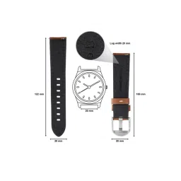 20MM BROWN Titan Genuine Leather Strap for MEN image 5