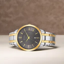 Titan Analog with Date Brown Dial Metal Strap watch for Men-picture-39