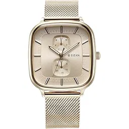 titan Avant Garde Silver Dial Quartz Multifunction Stainless Steel Strap Watch for Men-NS90178WM01/NT90178WM01-picture-26
