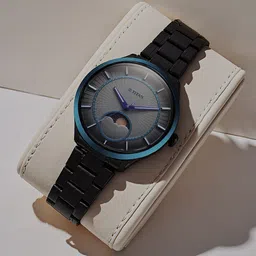 Titan Caelum Sun Moon Sub-Dial in Gunmetal Grey - Stellar Edition-picture-28