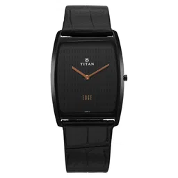 Titan Edge Black Dial Analog Leather Strap watch for Men-picture-39