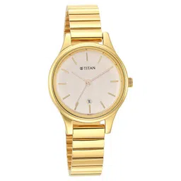 Titan Karishma Beige Dial Analog Stainless Steel Strap watch for Women-picture-21