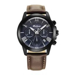 Titan Men Blue Dial & Brown Stainless Steel Straps Analogue Watch 90152NL01-picture-28