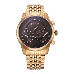 Titan Men Dial & Stainless Steel Straps Analogue Watch 90179WM01-picture-23