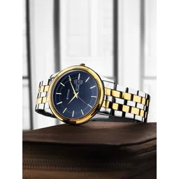 Titan Men gents karishma 2021-22 Brass Patterned Dial Straps Analogue Watch 1824BM03-picture-10