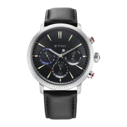 Titan Men Leather Straps Analogue Watch 10012SL01-picture-31