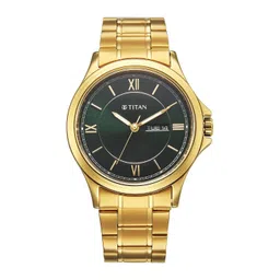 Titan Men Neo Arabic Quartz Brass Dial & Stainless Steel Straps Analogue Watch 1870YM01-image-35