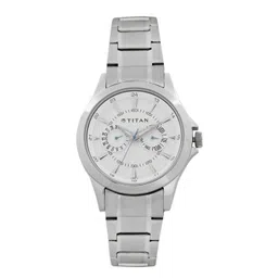 Titan Octane Men White Analogue watch NL9323SM01 image 1