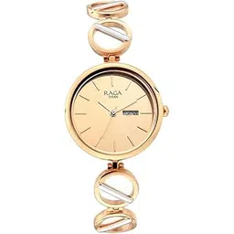 titan Raga Viva Rose Gold Dial Women Analog Watch with Metal Strap-NS2644KM02/NT2644KM02-picture-40