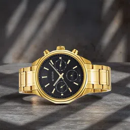 Titan Regalia Opulent Silver Dial Quartz Multifunction Stainless Steel Strap watch for Men-picture-19