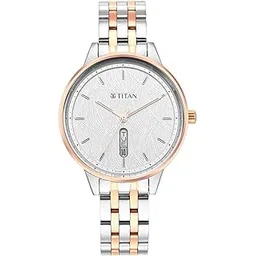 titan Women Metal Analog Silver Dial Watch-Np2648Km01/Np2648Km01, Band Color-Multicolor-picture-33